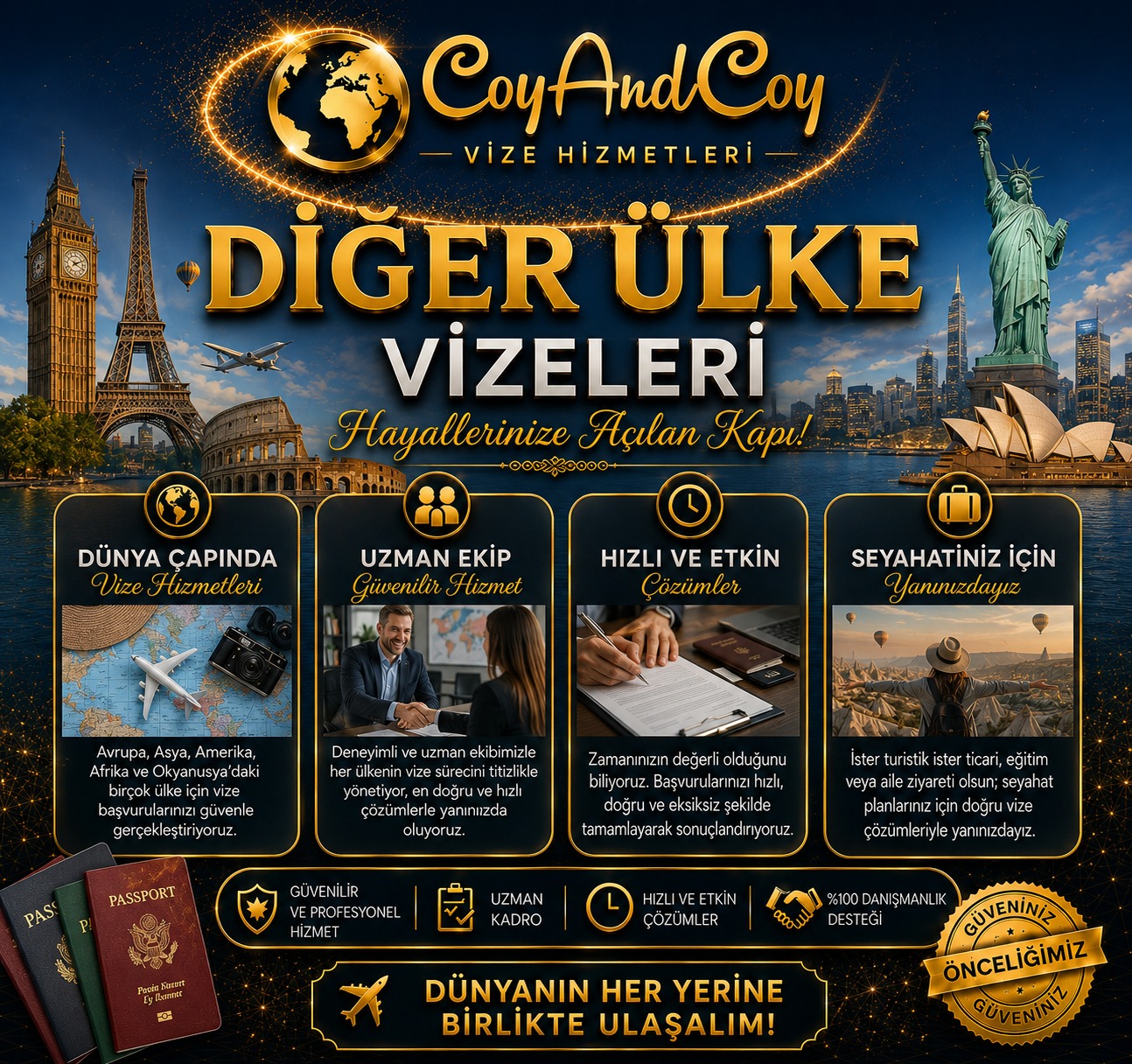 Diğer Ülke Vizeleri