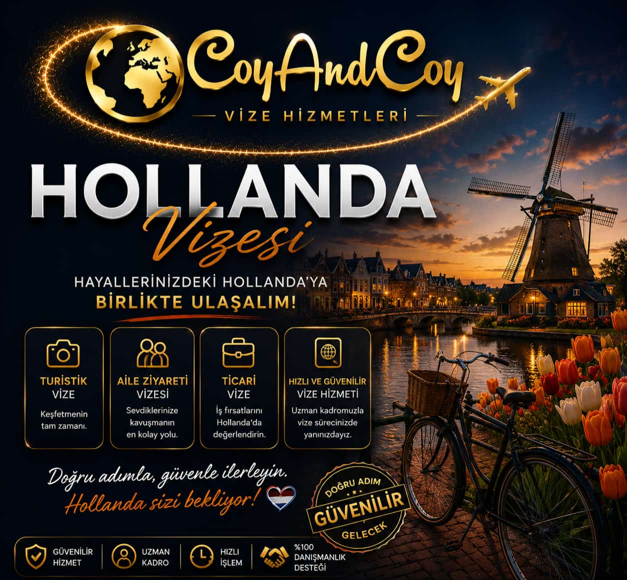Hollanda Eğitim Vizesi