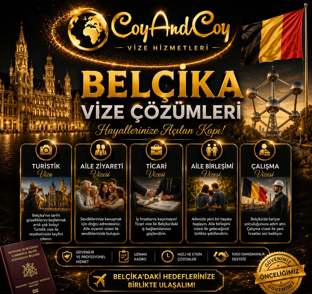 Belçika Eğitim Vizesi