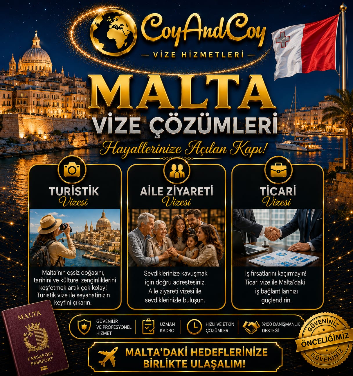 Malta Eğitim Vizesi