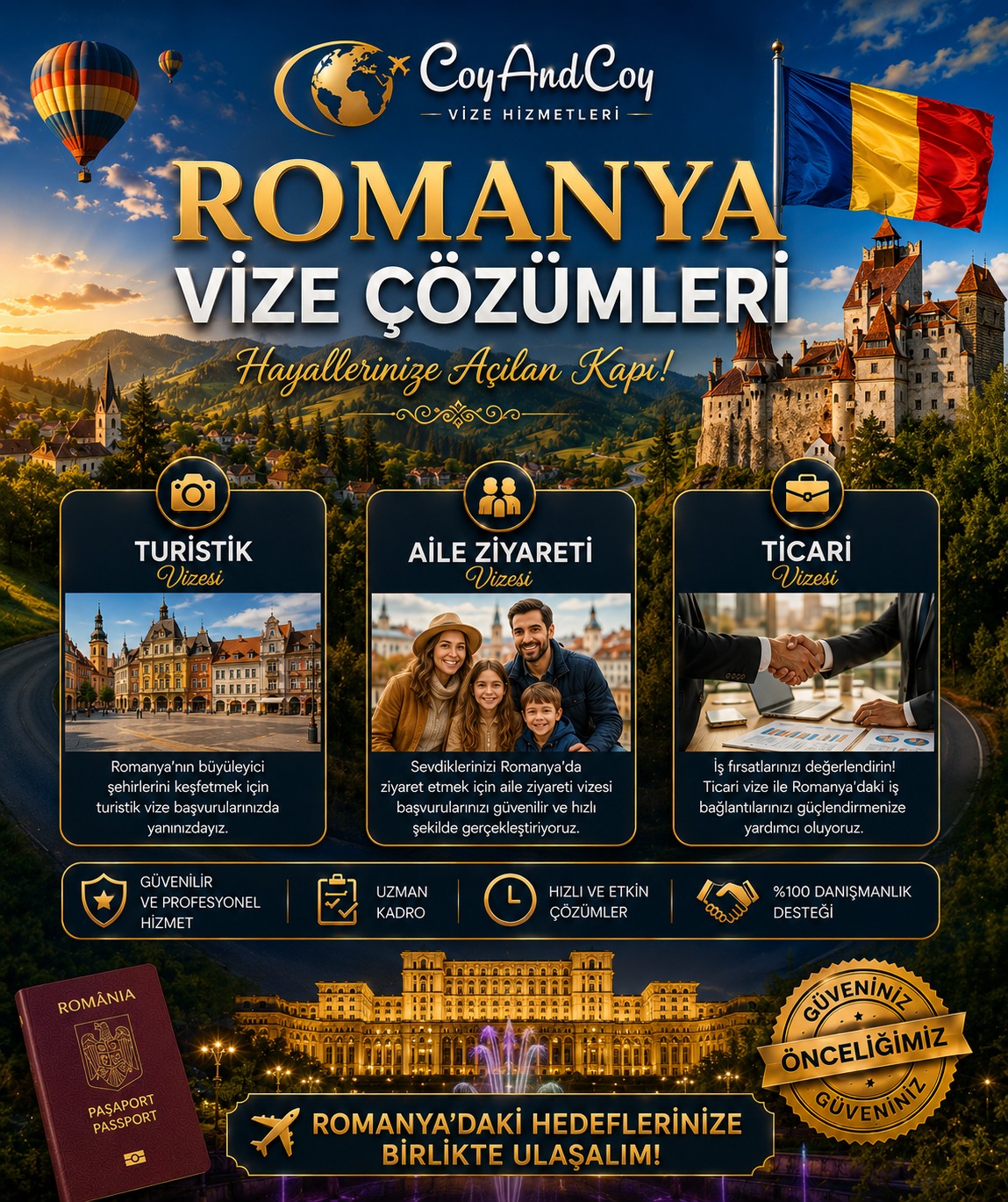 Romanya Eğitim Vizesi