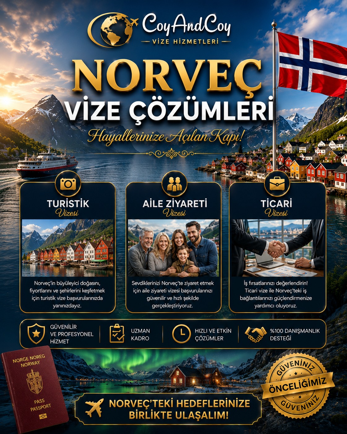 Norveç Eğitim Vizesi